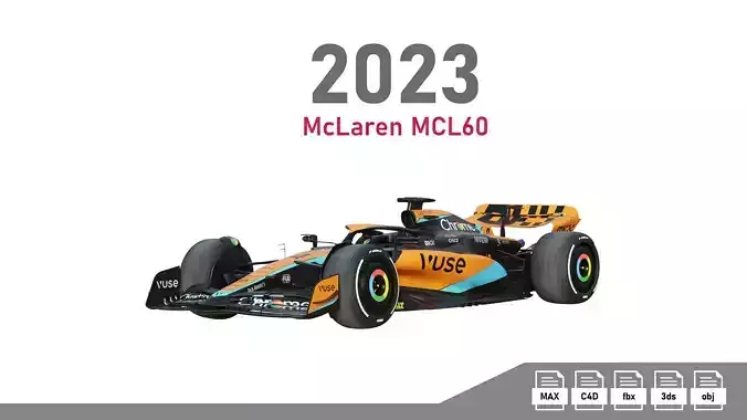 F1 McLaren MCL60 2023