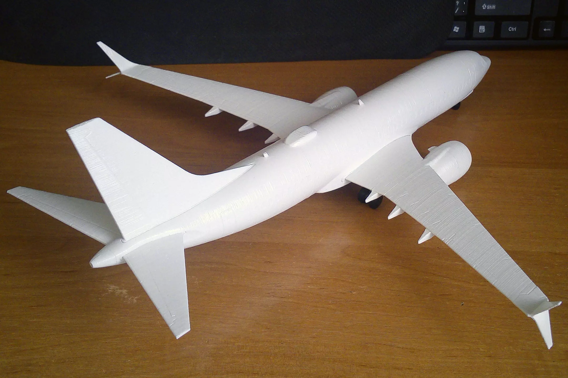 131214-7 Model kit Boeing 737-7 MAX Down 3D print model_10