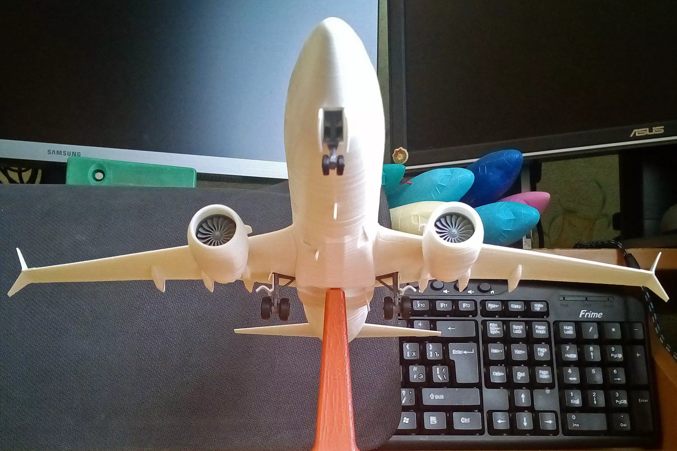 131214-7 Model kit Boeing 737-7 MAX Down 3D print model_18