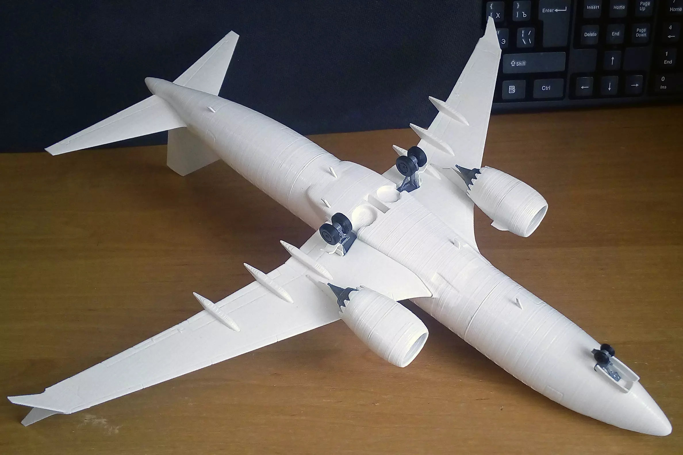 131214-7 Model kit Boeing 737-7 MAX Down 3D print model_13