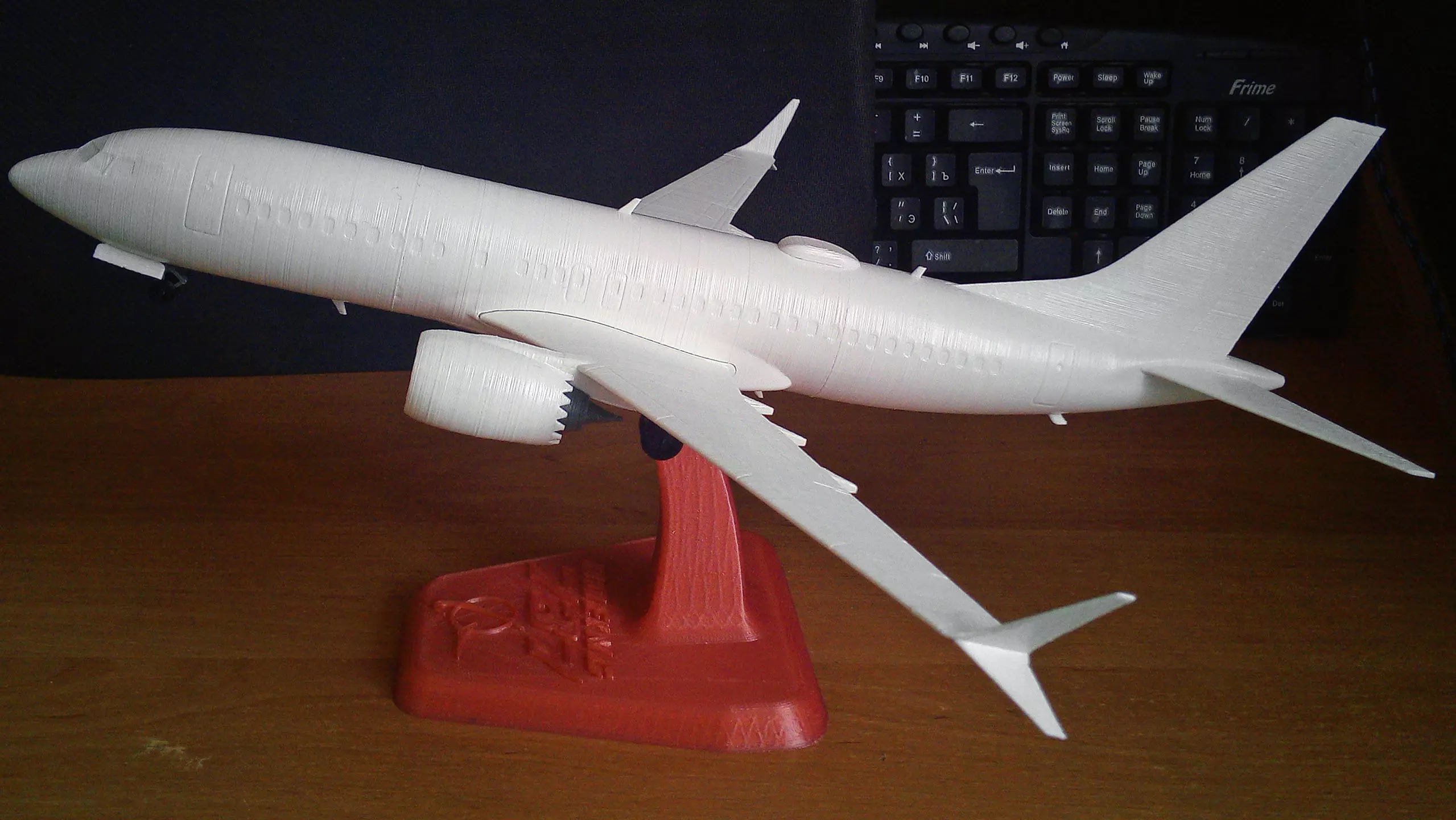 131214-7 Model kit Boeing 737-7 MAX Down 3D print model_15