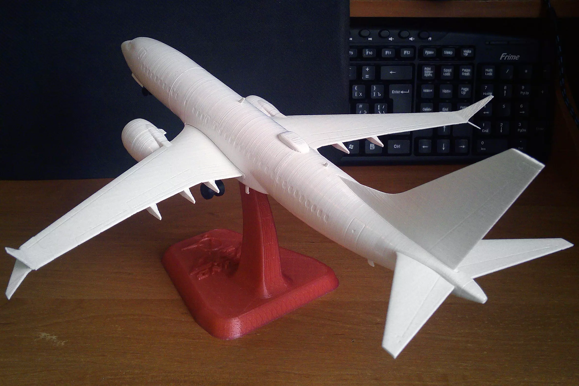 131214-7 Model kit Boeing 737-7 MAX Down 3D print model_16