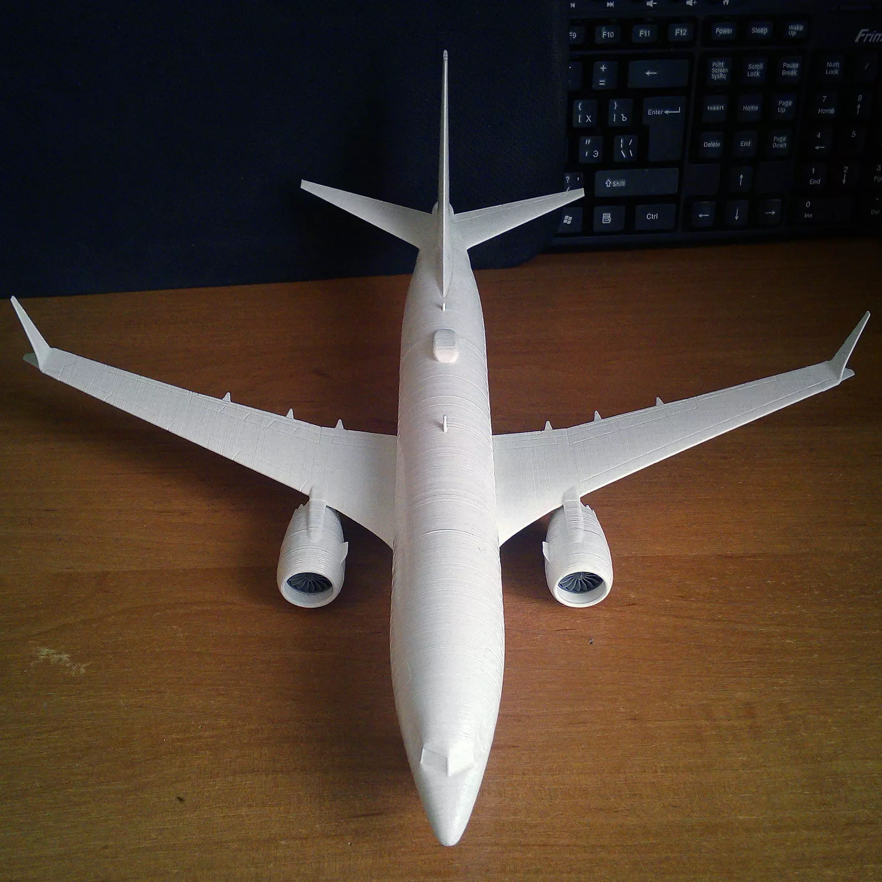 131214-7 Model kit Boeing 737-7 MAX Down 3D print model_12