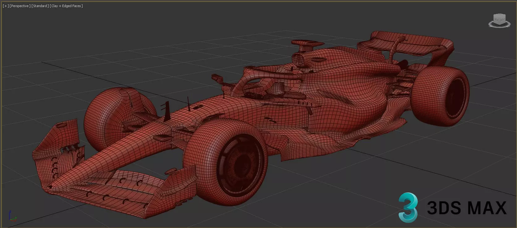 F1 Mercedes W14 2023 3D model_20