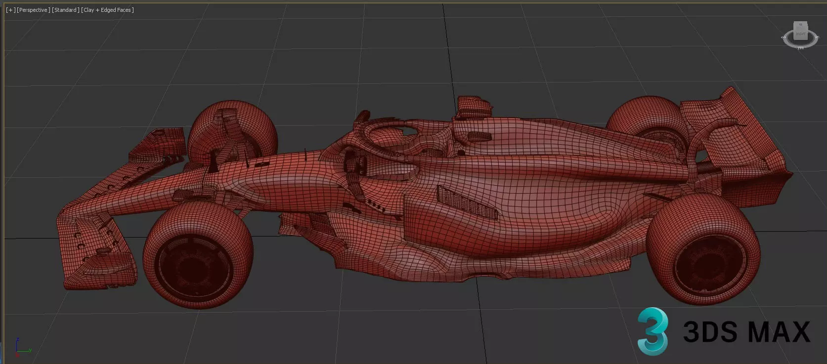 F1 Mercedes W14 2023 3D model_21