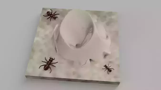 Anthill For 3D Print 3D print model