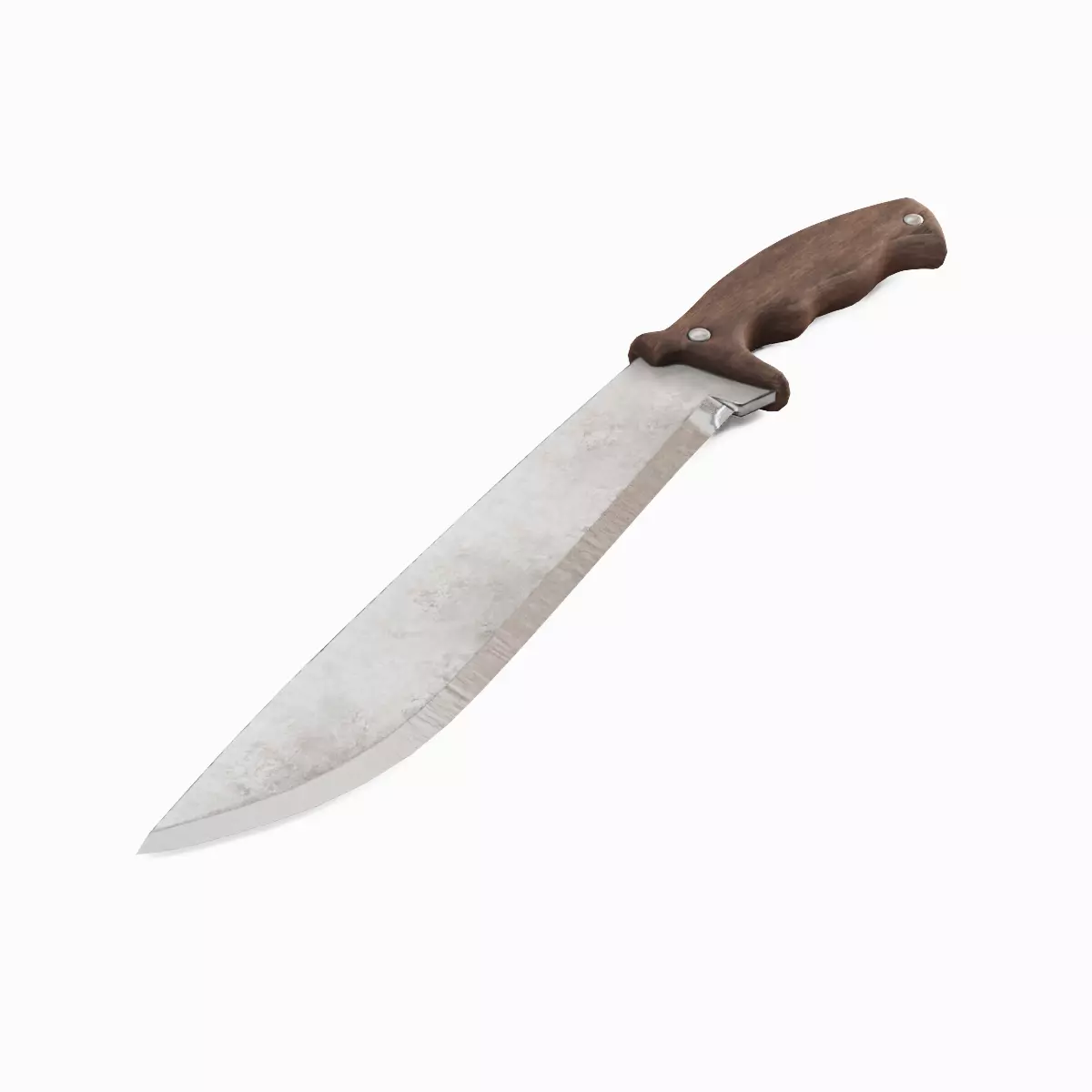 Machete Knife Set Low-poly 3D model_26