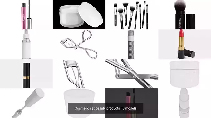 Cosmetic set beauty products