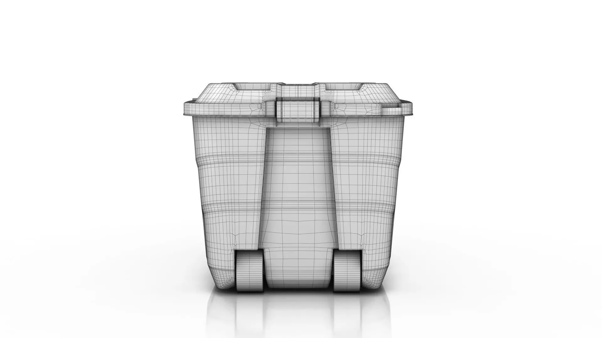 Heavy Duty Storage Trunk 3D model_6