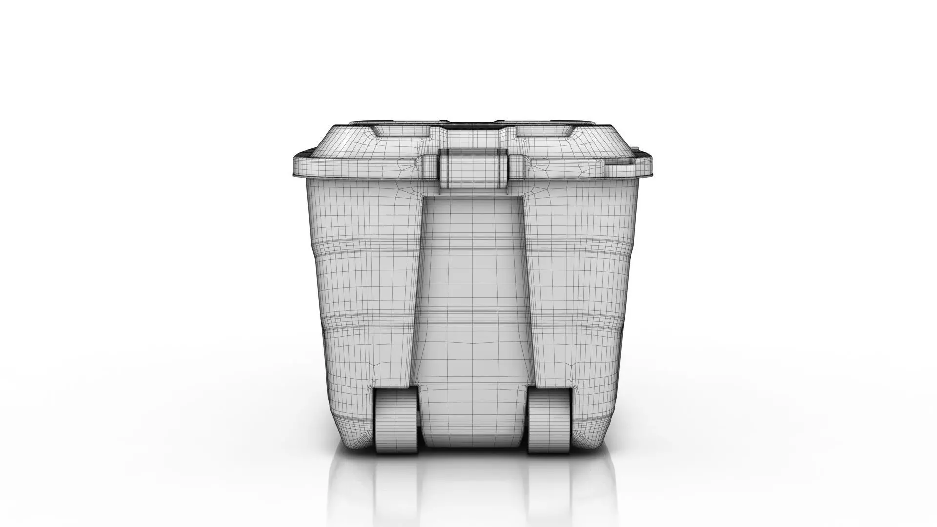 Heavy Duty Storage Trunk 3D model_9