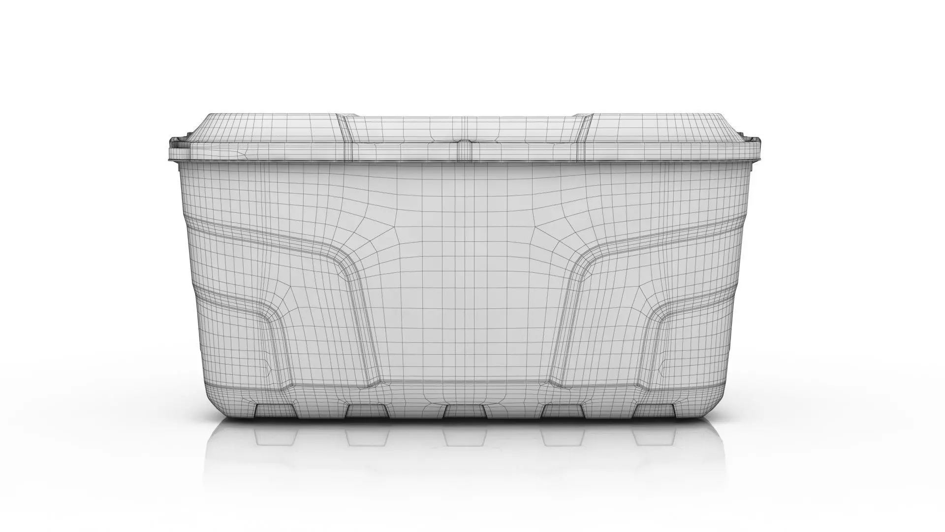 Heavy Duty Storage Trunk 3D model_10