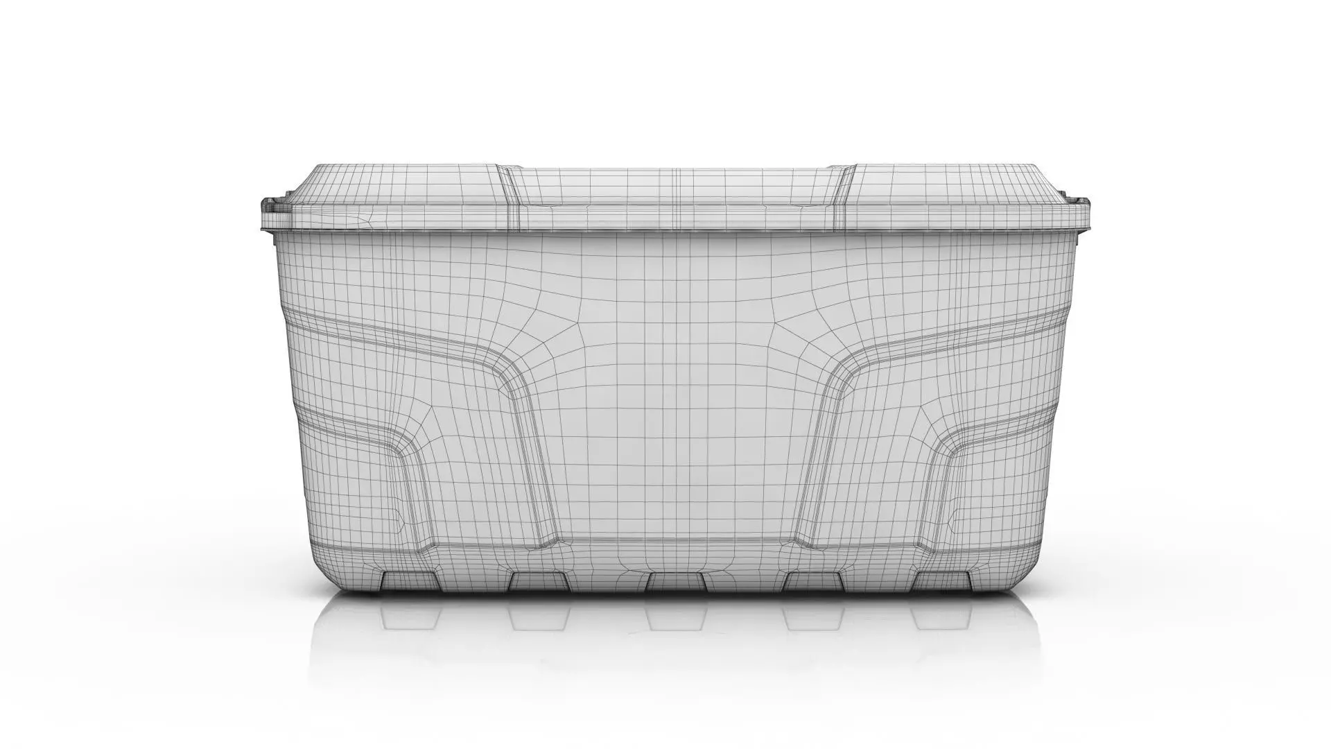 Heavy Duty Storage Trunk 3D model_11