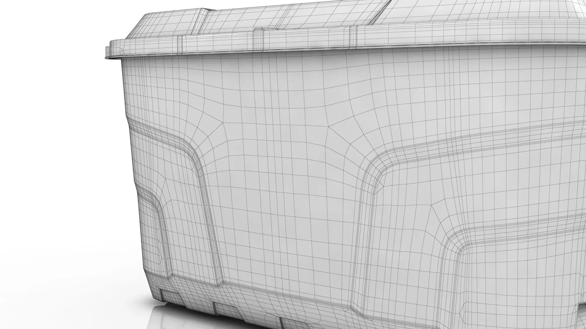 Heavy Duty Storage Trunk 3D model_14