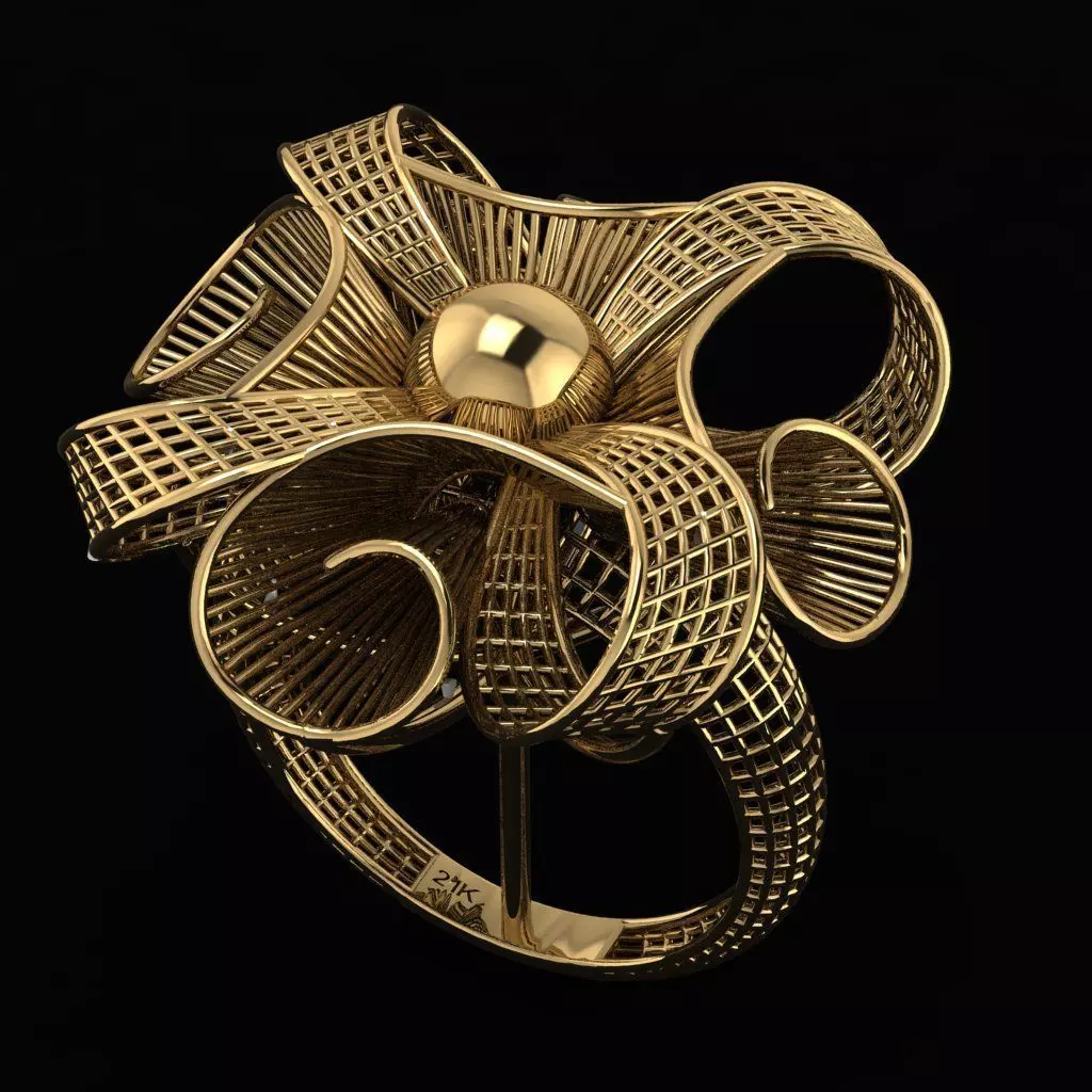 Turkish Ring 3D print model_0