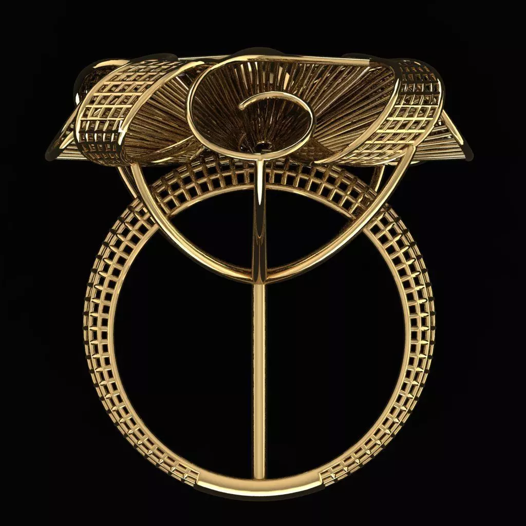 Turkish Ring 3D print model_2