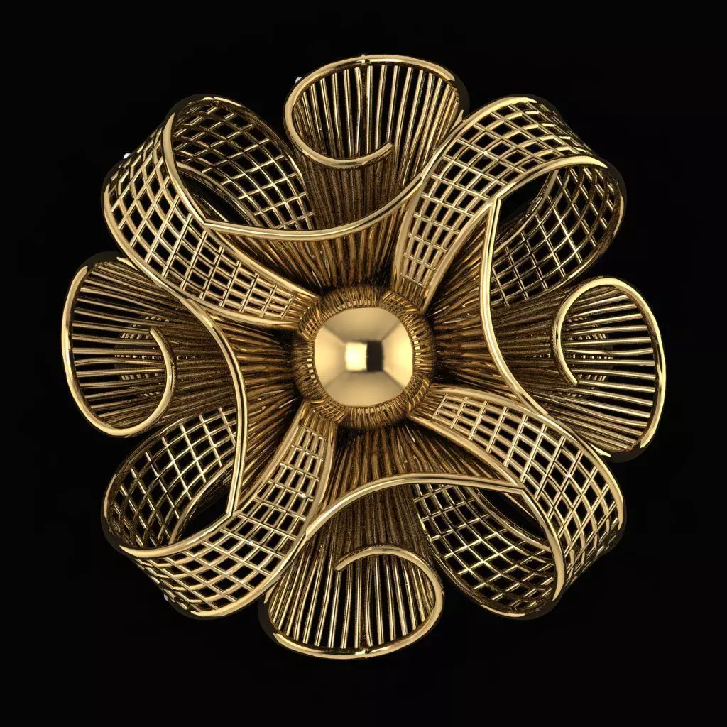 Turkish Ring 3D print model_1