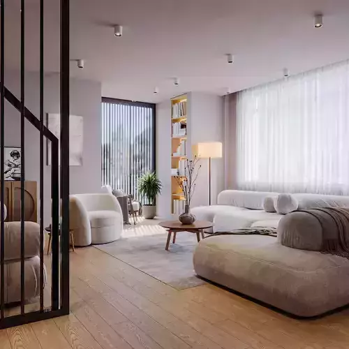 Interior scene living room