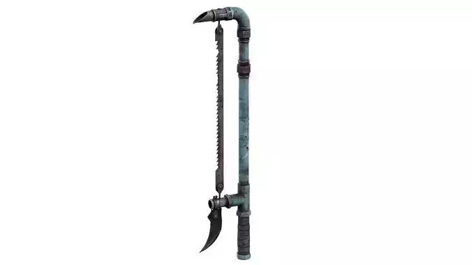 Zombie Apocalypse Weapons - Melee - Post Apocalypse Scrap Saw