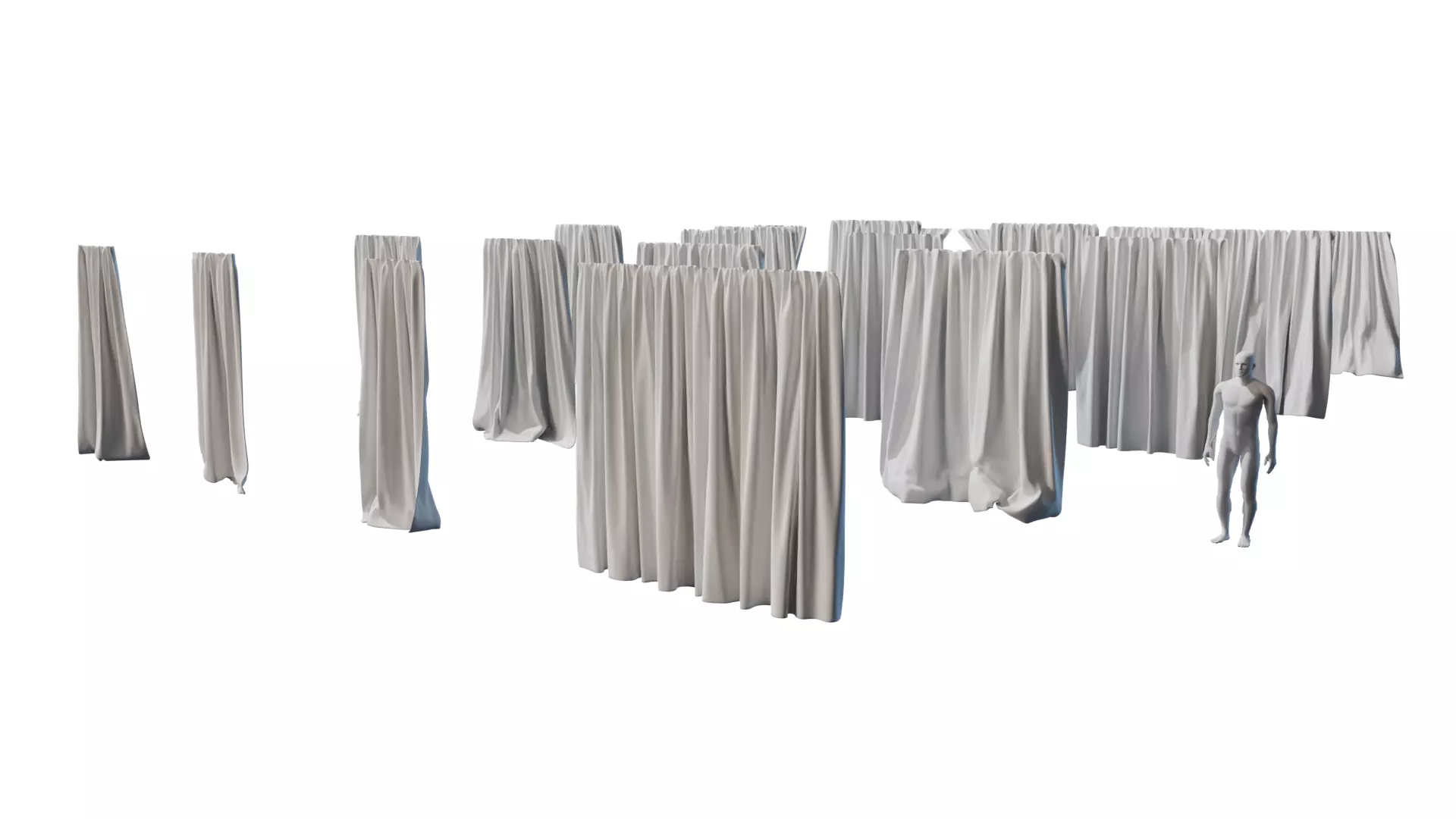 Curtain Set Vol1 3D model_3
