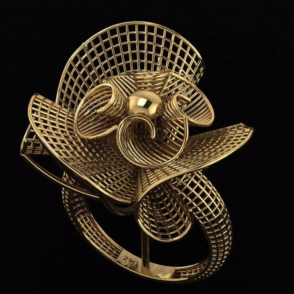 Turkish Ring 3D print model