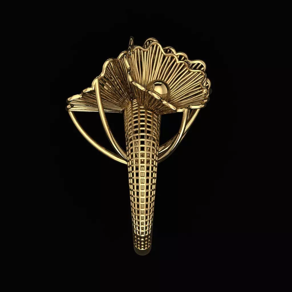 Turkish Ring 3D print model_3