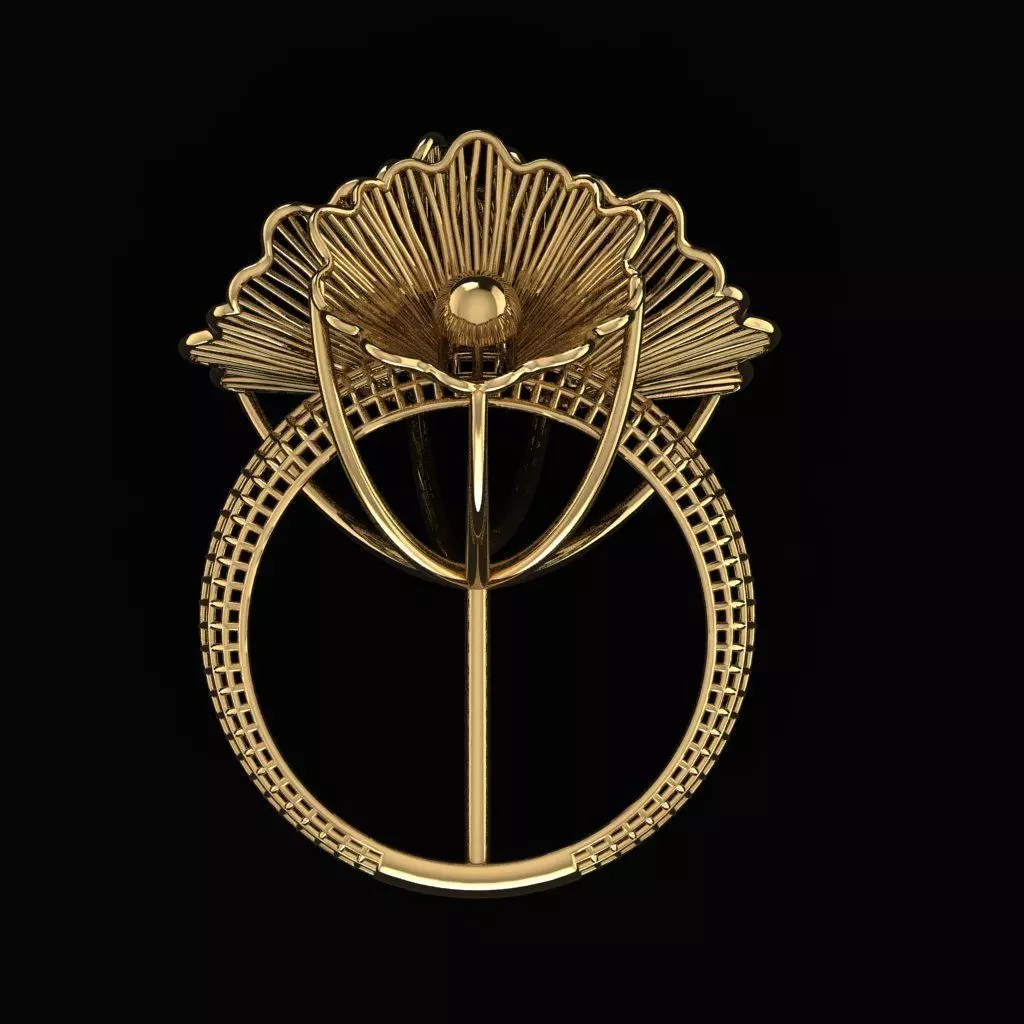 Turkish Ring 3D print model_2