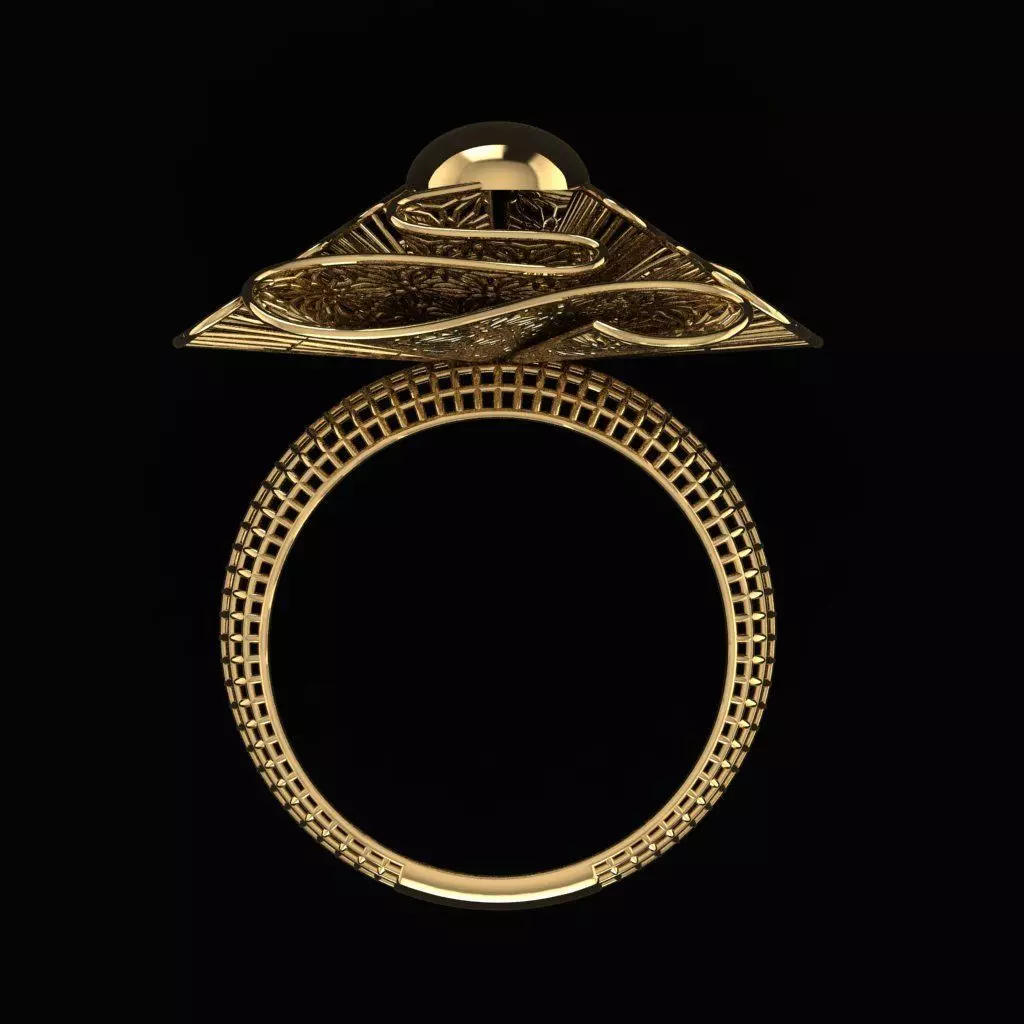 Turkish Ring 3D print model_3