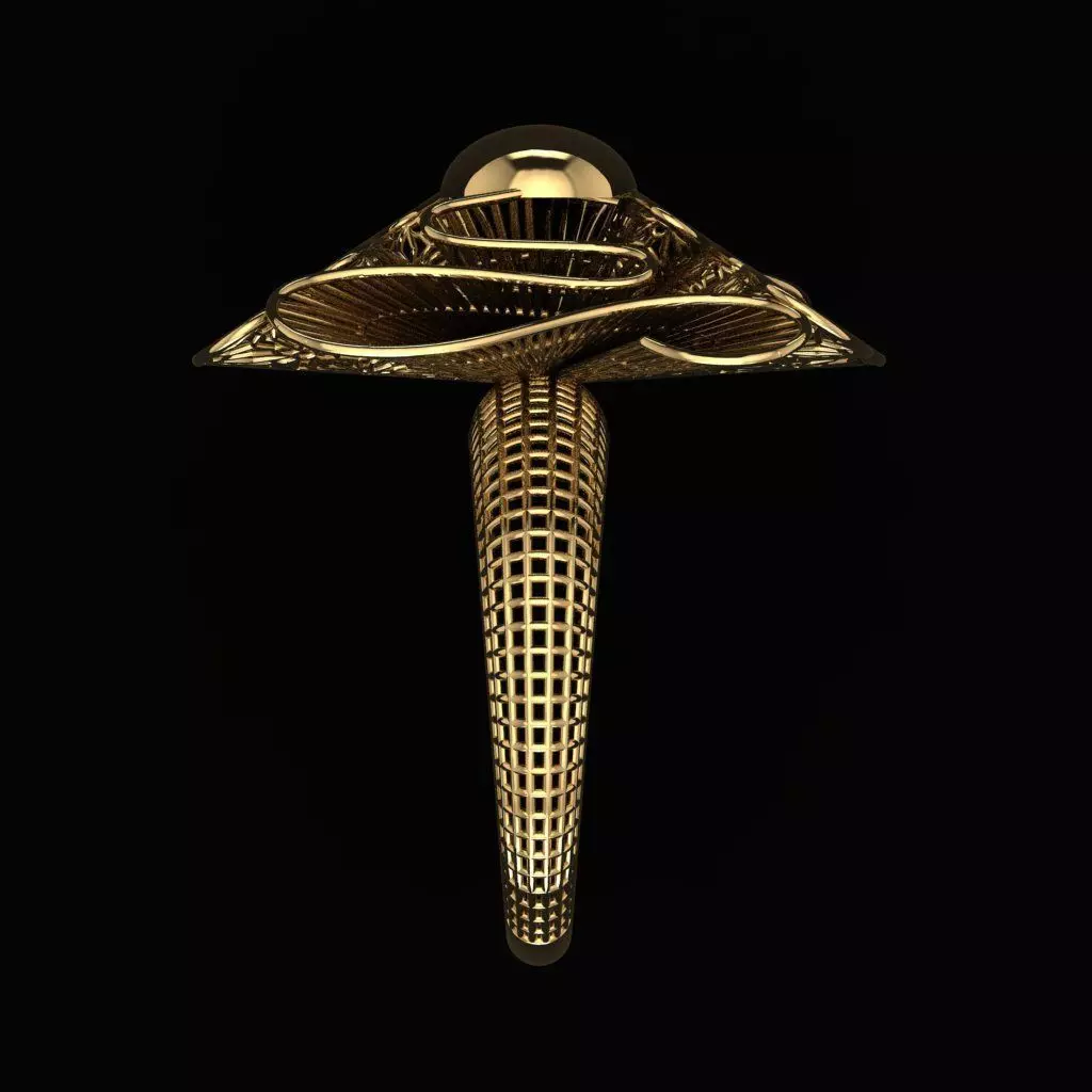 Turkish Ring 3D print model_2