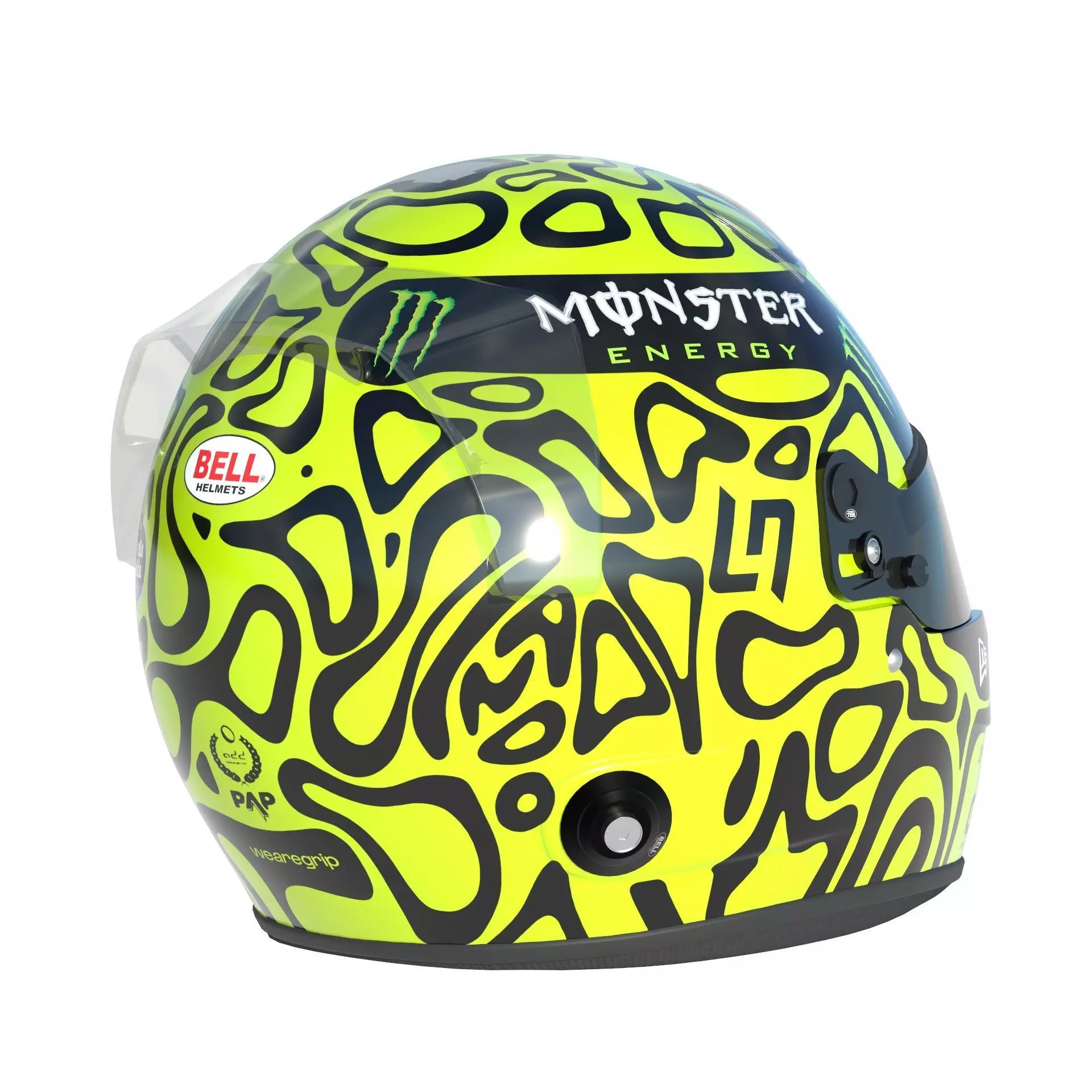 F1 Lando Norris Helmet 2024 3D model_6