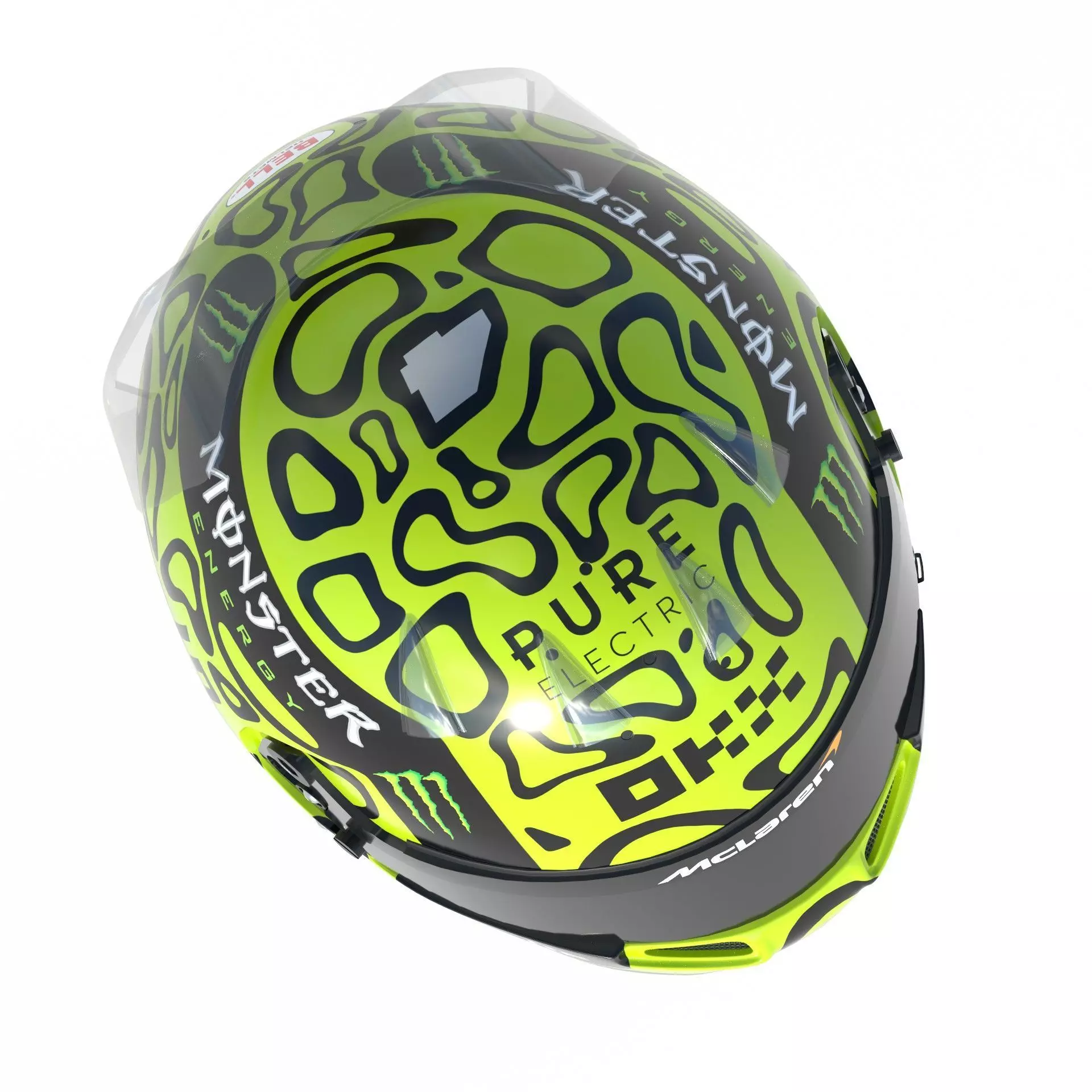 F1 Lando Norris Helmet 2024 3D model_10