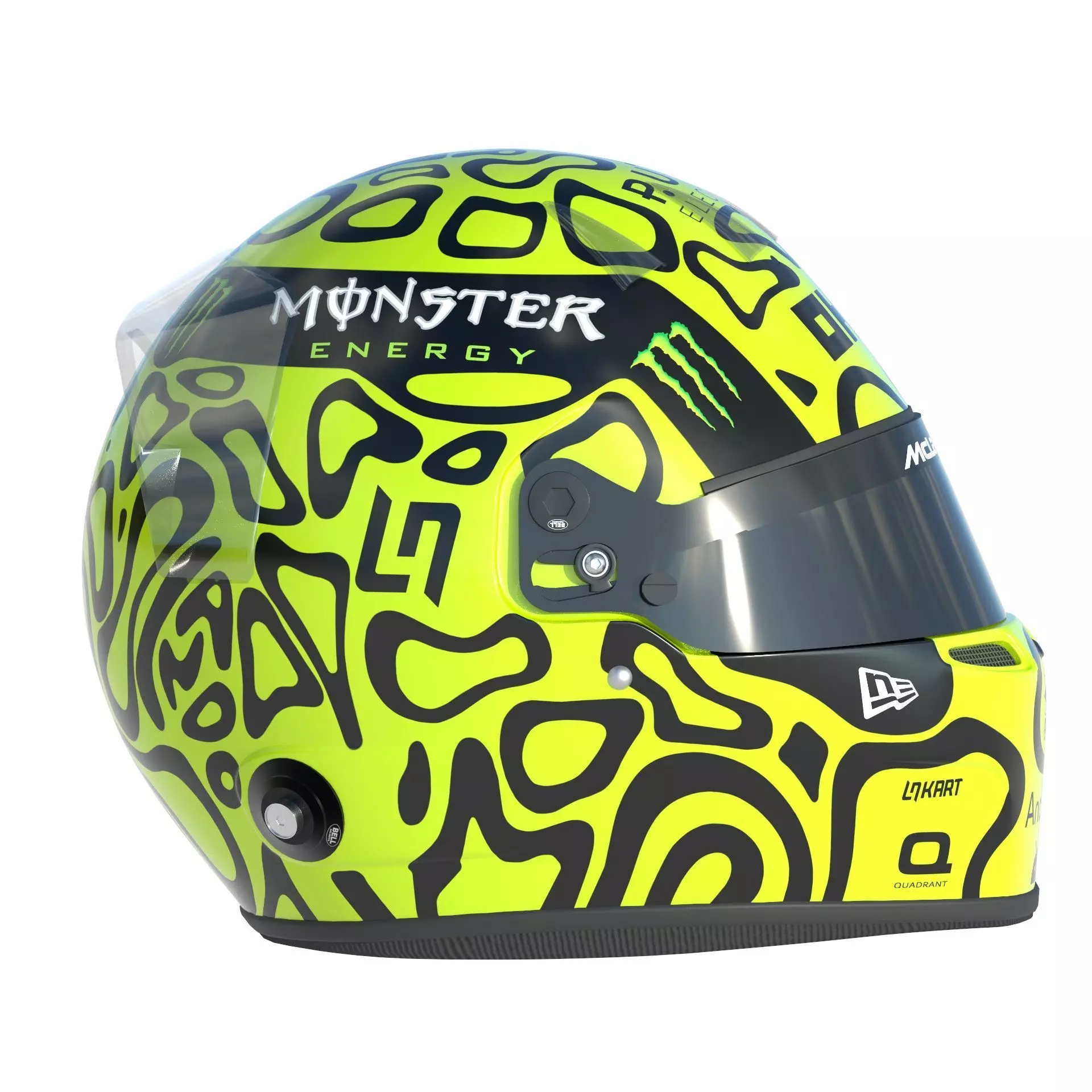 F1 Lando Norris Helmet 2024 3D model_7