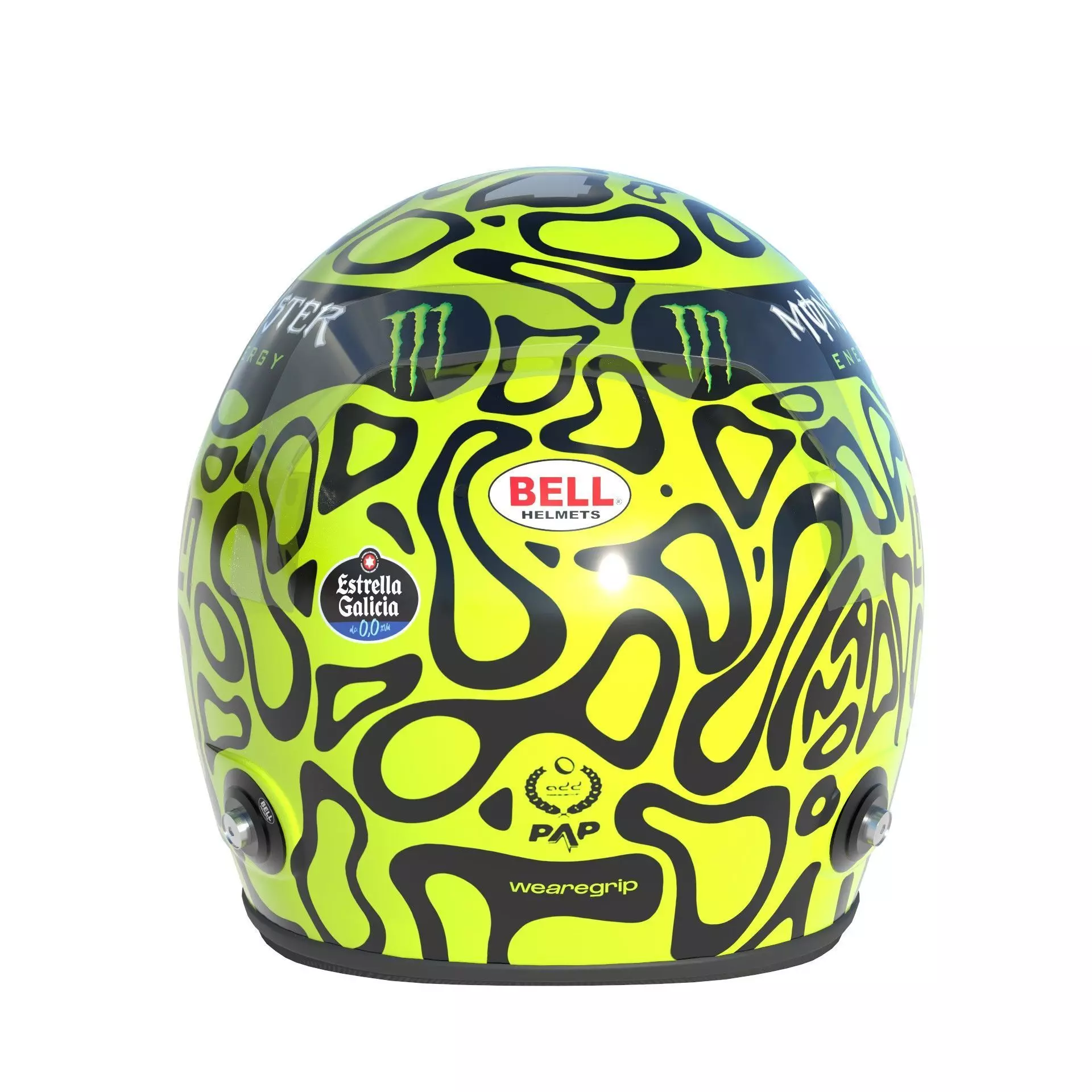 F1 Lando Norris Helmet 2024 3D model_5