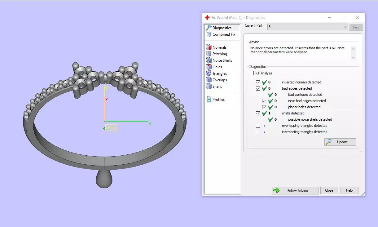 Ultra Light Ring 005 3D print model_8