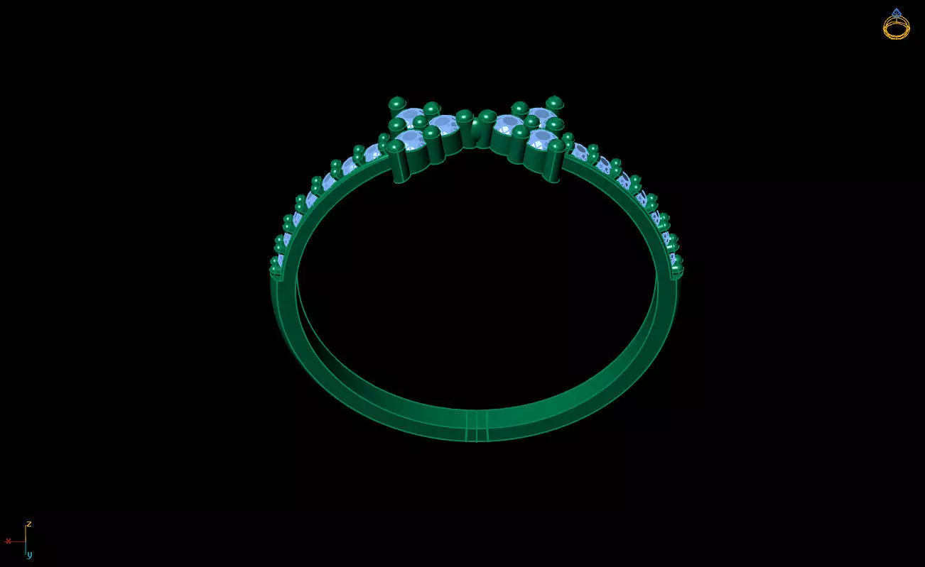 Ultra Light Ring 005 3D print model_7