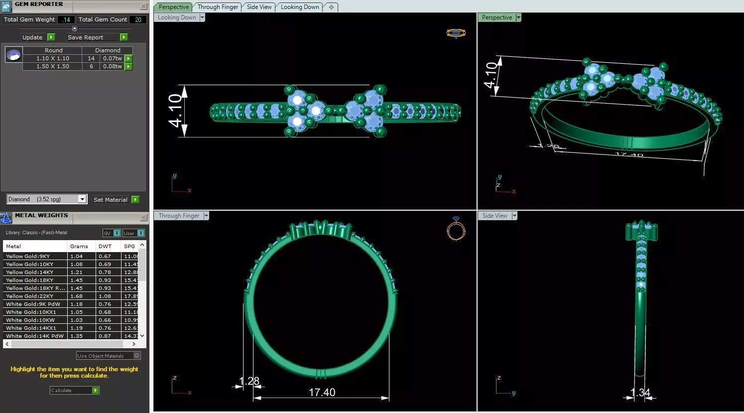 Ultra Light Ring 005 3D print model_4