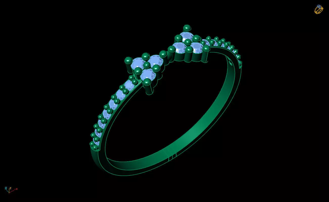 Ultra Light Ring 005 3D print model_6