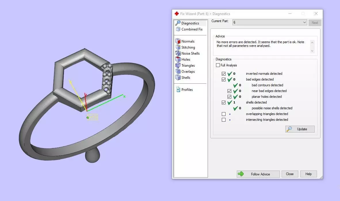 Ultra Light Ring 006 3D print model_8