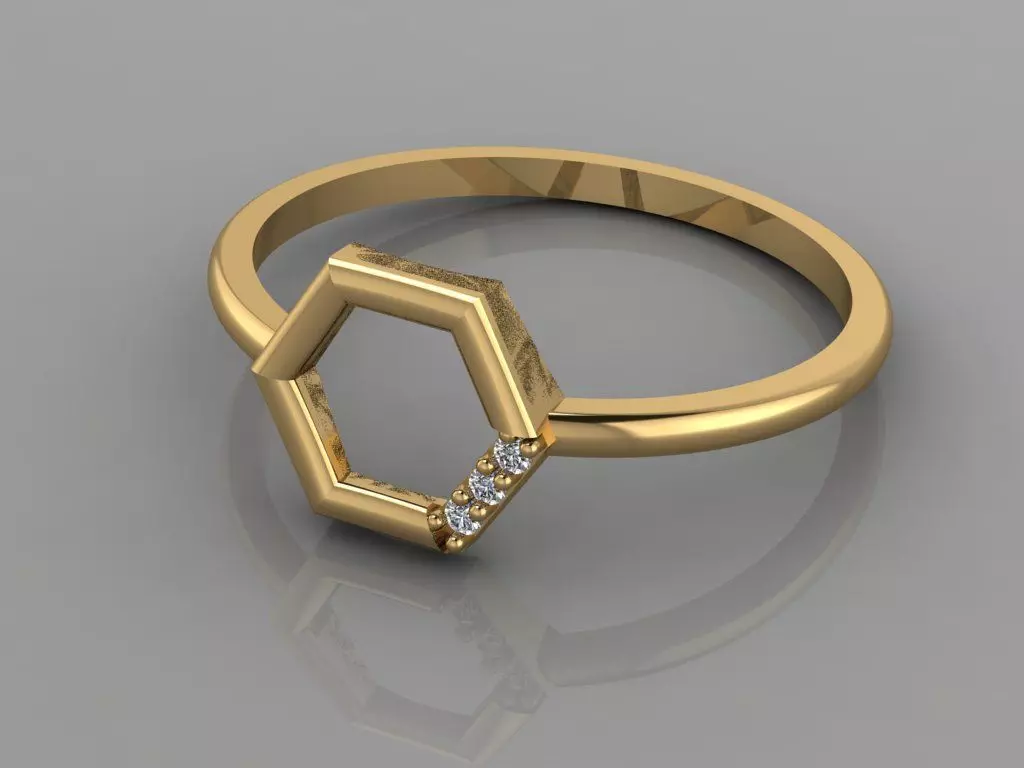 Ultra Light Ring 006 3D print model_3