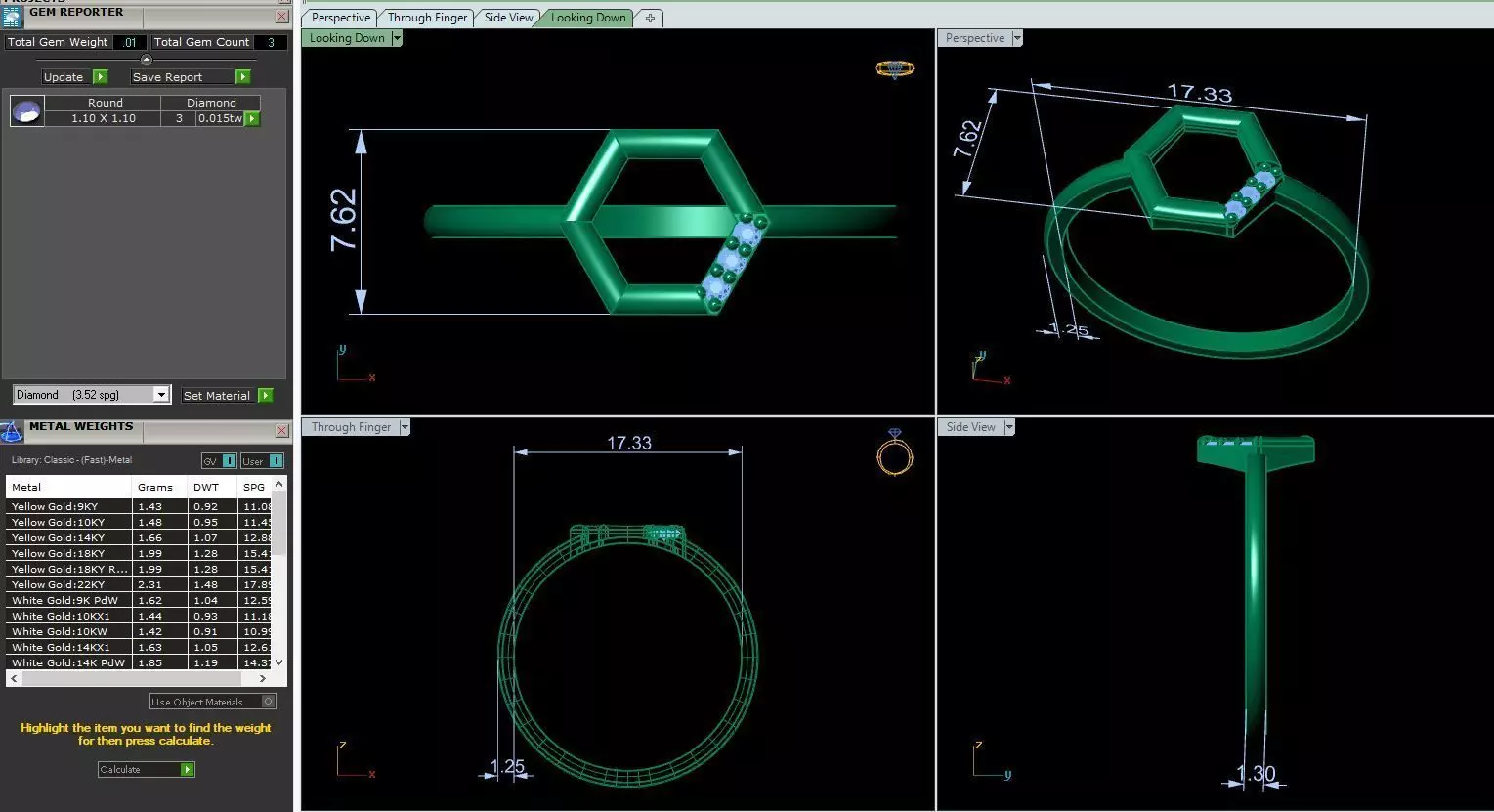 Ultra Light Ring 006 3D print model_5