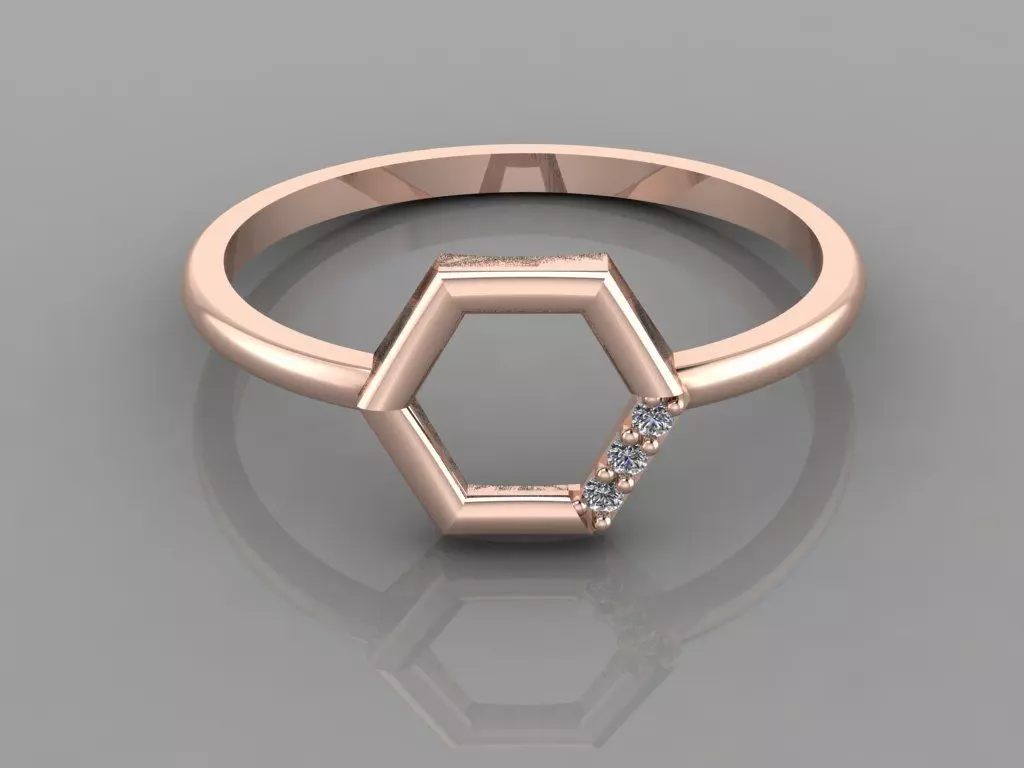Ultra Light Ring 006 3D print model_1