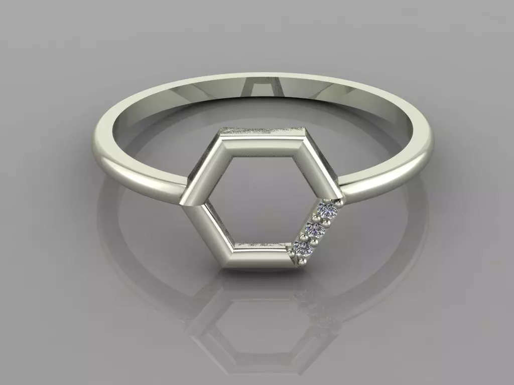 Ultra Light Ring 006 3D print model_2