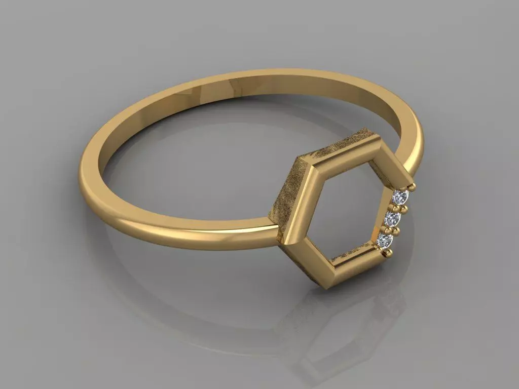 Ultra Light Ring 006 3D print model_4