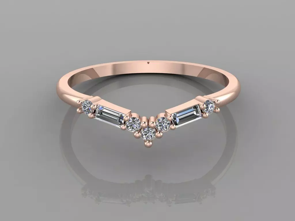 Ultra Light Ring 011 3D print model_1