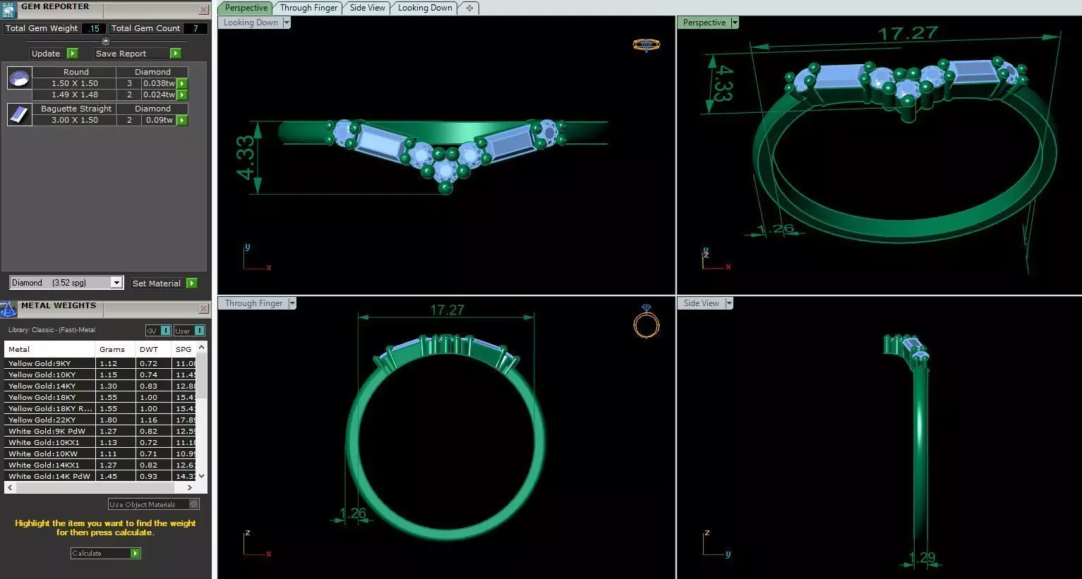 Ultra Light Ring 011 3D print model_5
