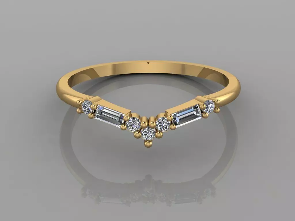 Ultra Light Ring 011 3D print model_0