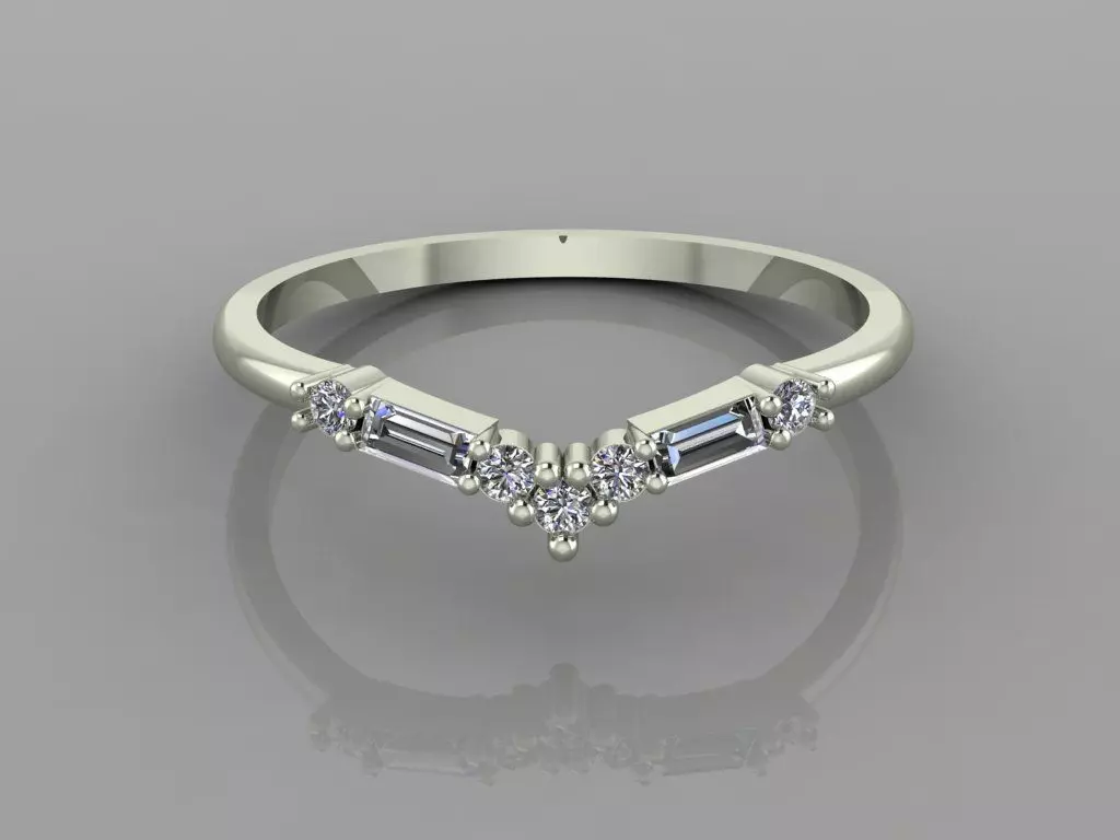 Ultra Light Ring 011 3D print model_2