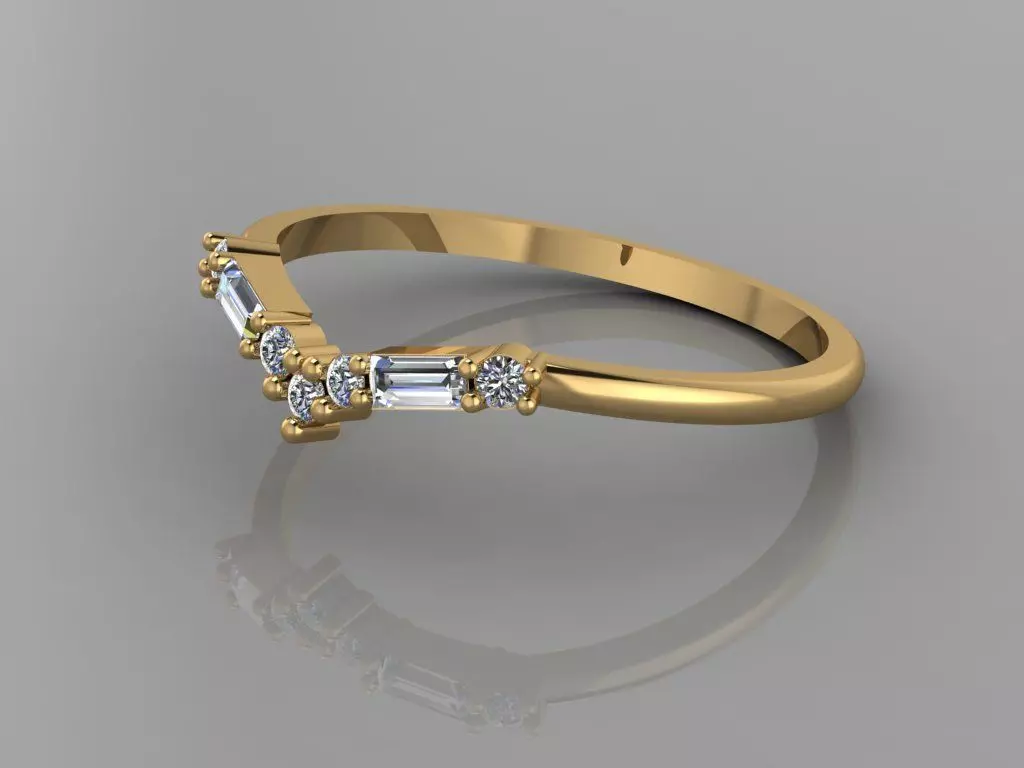 Ultra Light Ring 011 3D print model_4