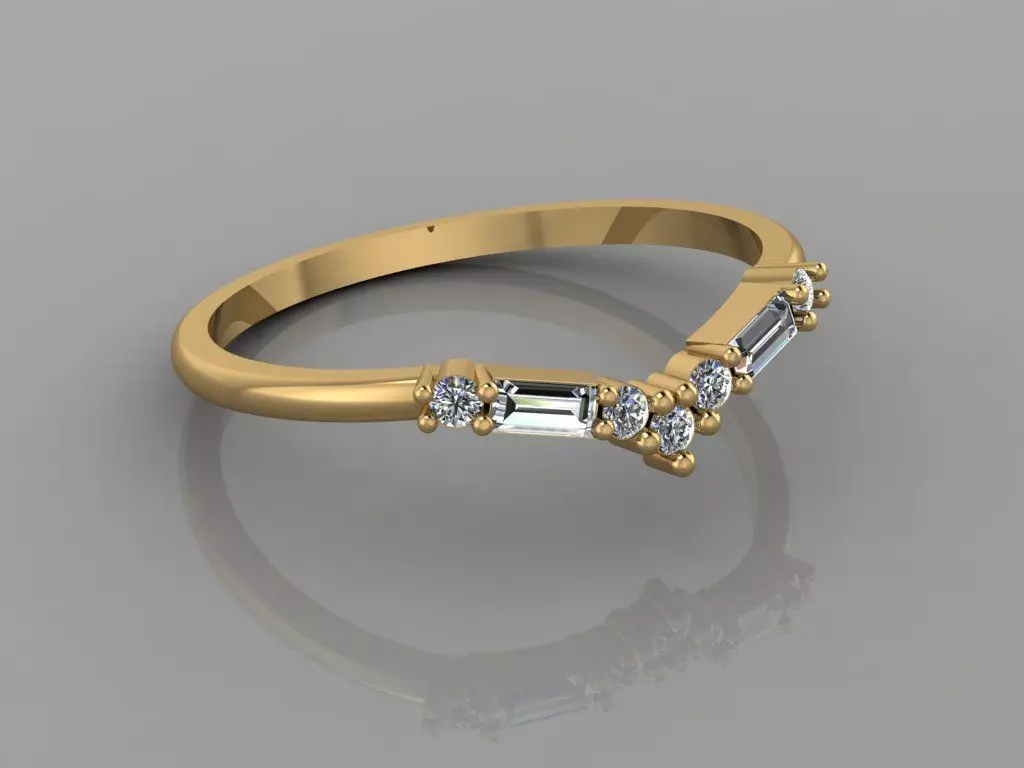 Ultra Light Ring 011 3D print model_3