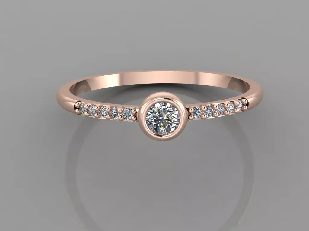 Ultra Light Ring 017 3D print model_1