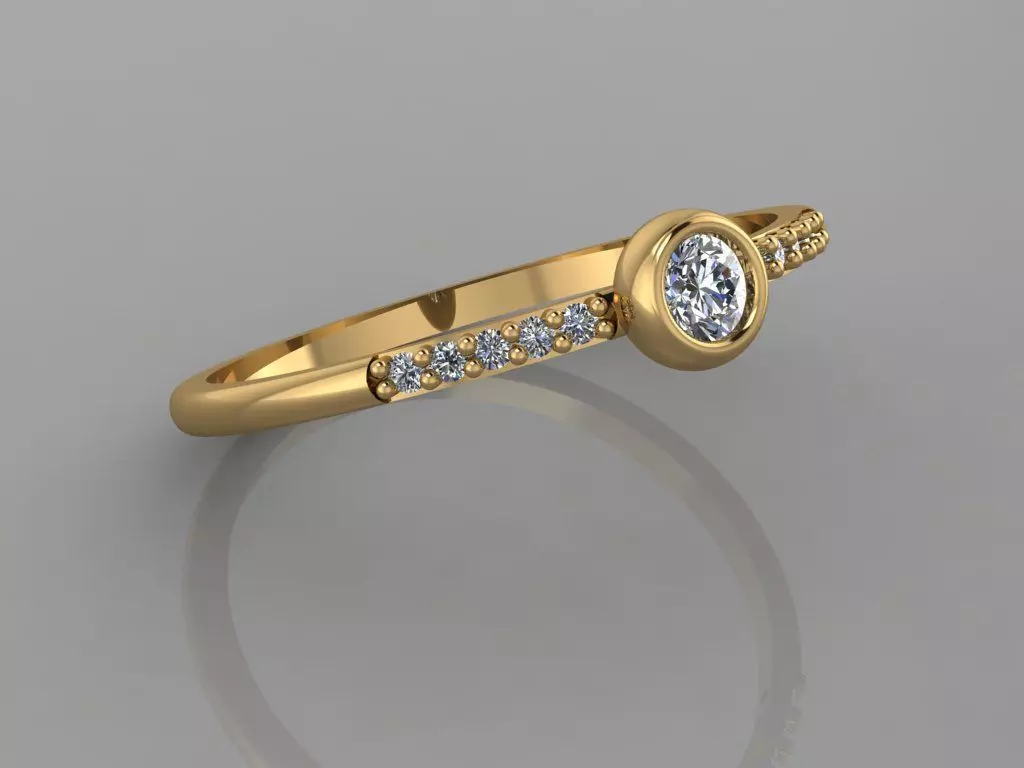 Ultra Light Ring 017 3D print model_3